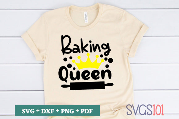 Baking Queen SVG Cut File