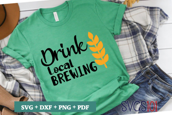 Drink Local Brewing SVG Review for Real Embroidery Projects