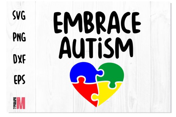 Embrace Autism Puzzle Heart SVG: A Thoughtful Design for Real Projects