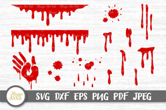 Halloween Blood SVG Bundle