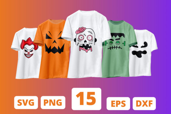 Halloween Face SVG Bundle Review: A Spooky Yet Practical Design for Embroidery Projects