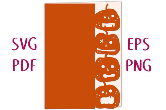 Halloween Pumpkin Lantern Edged Card SVG Review for Real Projects