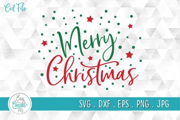Merry Christmas Svg Cutting File