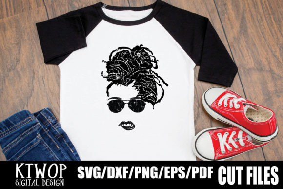 Sexy Grunge Black Girl Dreadlock SVG